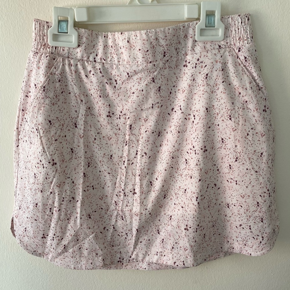 ❤️ NWOT CALIA by Carrie Underwood Speckled/Splatter Print Birdie Golf Skort - XS